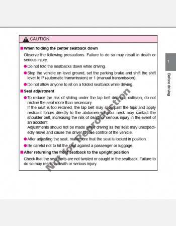 toyota hiace 2012-2013 owners manual in english